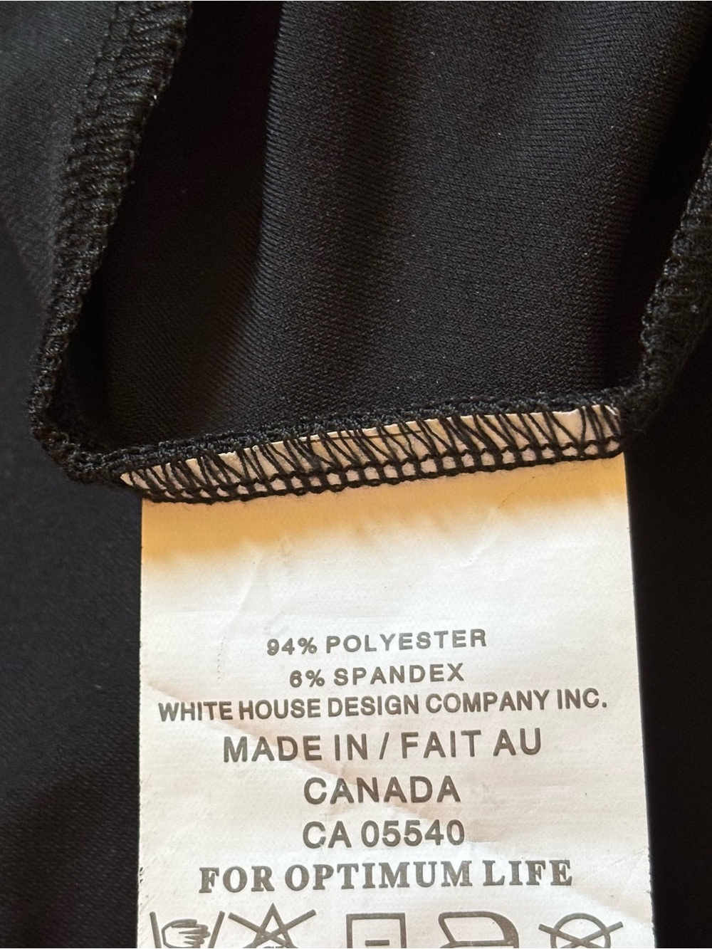 Sympli Canada Trapeze Black Layered Accent Top - Picture 10 of 10
